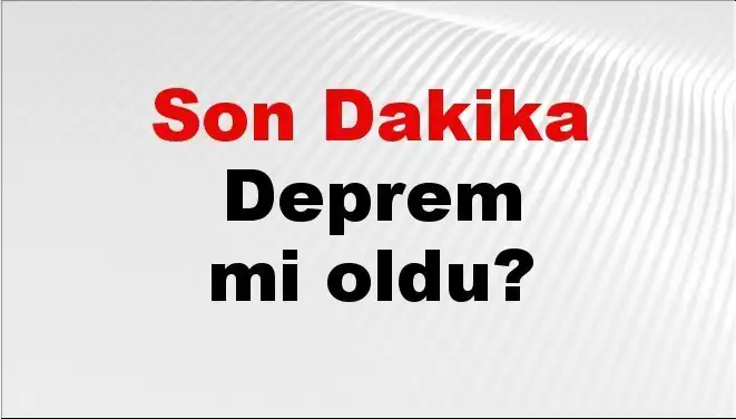 Kahramanmaraş'ta Son Dakika Deprem Gelişmeleri: 16 Nisan 2025