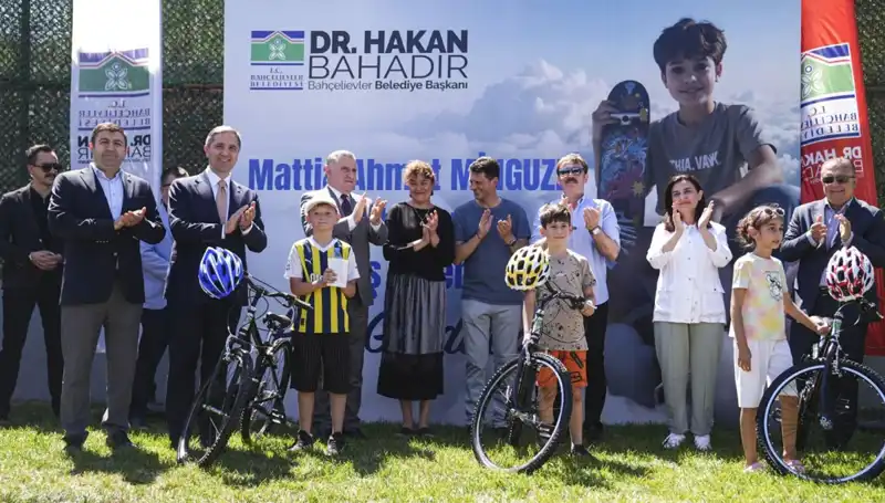 Bahçelievler’de Gençler İçin Yeni Bir Cennet: Mattia Ahmet Minguzzi Skate Parkı Açıldı!