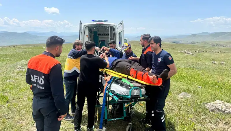 Kayalıkta Düşen Çoban için Kahramanlar Seferber Oldu!