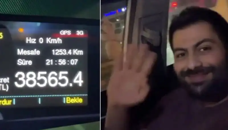 Şaşırtan Taksimetre Macerası: 22 Saatlik Yolculukta Neler Oldu?