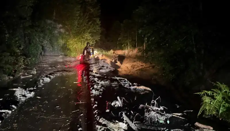 Rize’de Şiddetli Yağışlar Hayatı Olumsuz Etkiledi: Sel ve Heyelan Tehlikesi