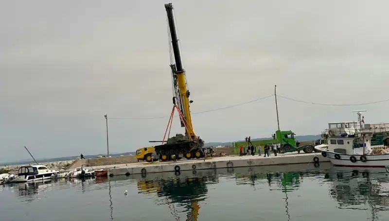 Saros Körfezi'nde Heyecan Verici Bir Gelişme: Tank Batırılıyor!