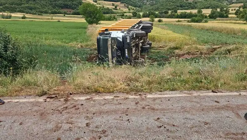 Tokat'ta Feci Kaza: Devriye Kamyonunun Şoförü Hayatını Kaybetti