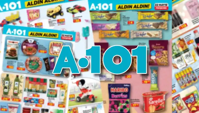 A101 Aktüel Ürünler - 22 Mayıs İle Alışveriş Fırsatlarını Kaçırmayın!
