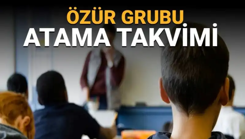 Öğretmenlerin İl İçi Mazeret Atamaları İçin Tarihler Belli Oldu