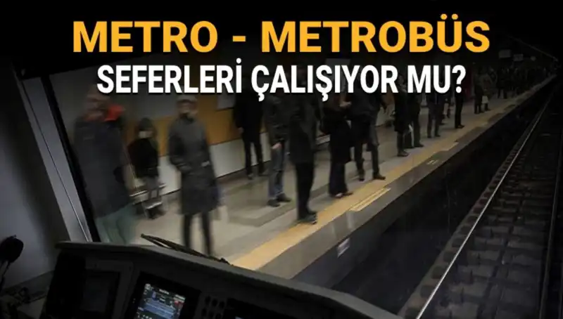İstanbul'da Metrobüs ve Metro Seferleri Açık mı? Grev Tarihleri